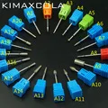 5 шт. двухсторонняя деревянная пилка для ногтей 100/150 120/180 180/240 240/320 зернистость одноразовая шлифовальная буферная пилка для маникюра