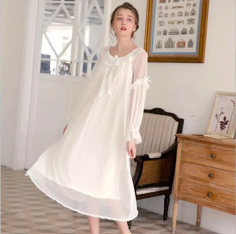 Новинка весна-осень милое Стильное женское Хлопковое платье с длинным рукавом