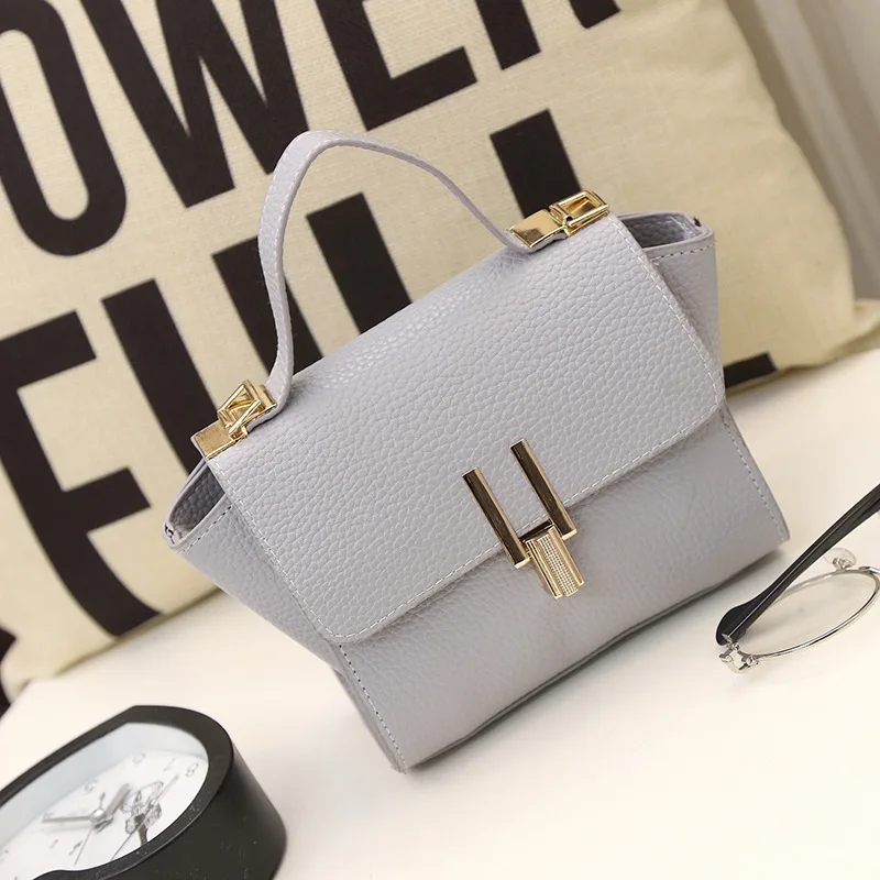 2018 Новый Для женщин модная небольшая трапециевидная Сумка С Откидывающейся