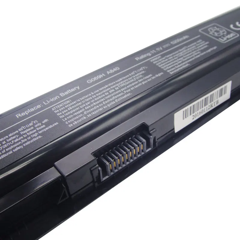 A840 11 1 В 5200 мАч купить Аккумулятор для ноутбука онлайн DELL Inspiron 1410 PP37L PP38L Vostro A860 G069H