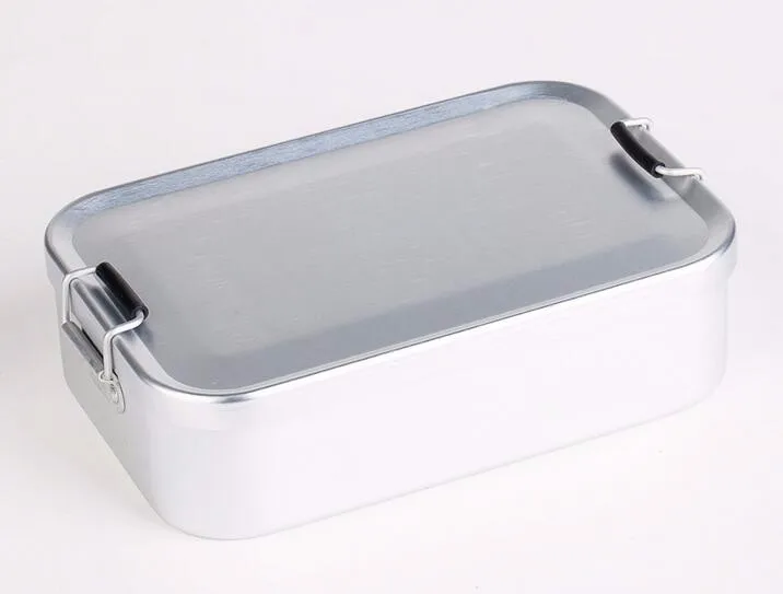Outdoor Lunch Box Camping Cookware Set Picnic Pot Dinner Cooking Cooker Mess Tin Aluminum | Спорт и развлечения