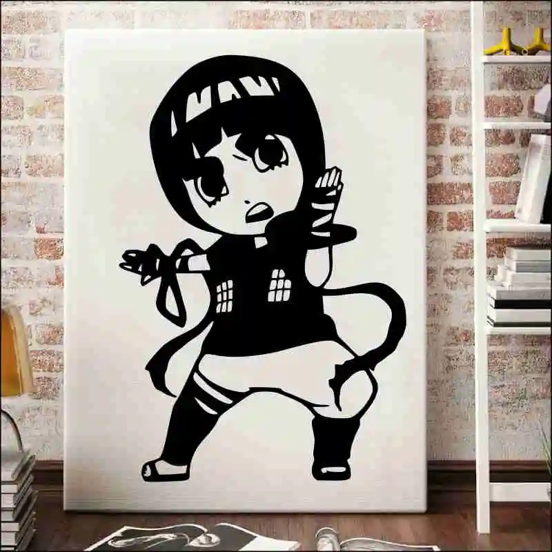Новый Наруто Pegatina de coche dibujos анимадос де аниме Naruto Kishimoto Masashi Rock Lee vinilo