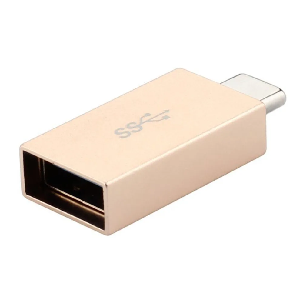 Алюминиевый адаптер USB 3 1 Type C Male to 0 A Female OTG для быстрой зарядки и синхронизации