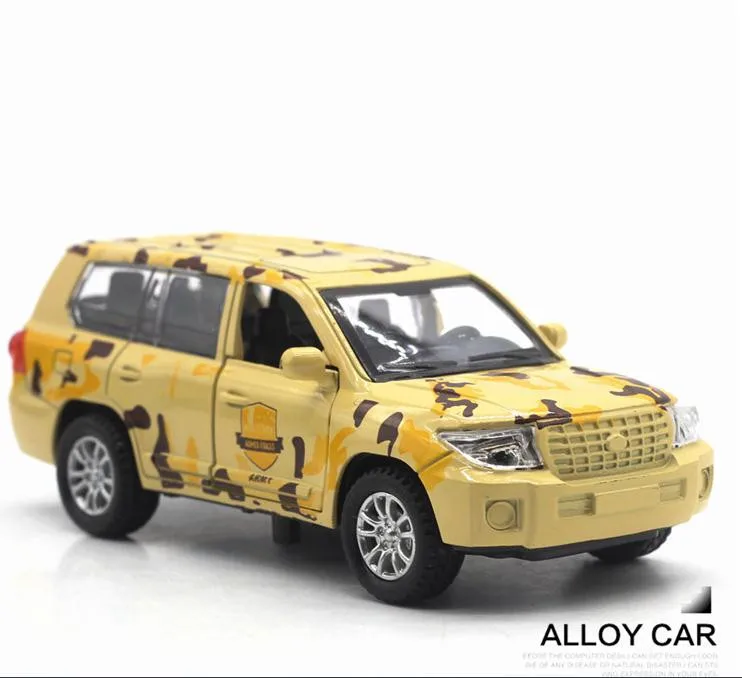 Модель автомобиля высокой имитации cool road Ze SUV модель из сплава 1:36 2 открывающиеся