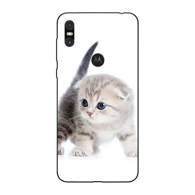 For Motorola One Power P30 Note Case Solf TPU Cellphone Fashion Cute Moto Play Zoom Pro Cover for MOTOP30 | Мобильные телефоны и