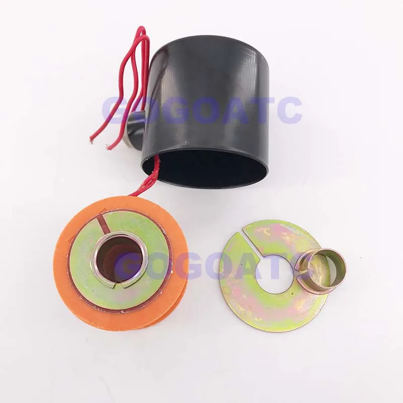 2W Серия Соленоидный клапан катушки с железной оболочкой для 2W160-15 2W200-20 2W250-25 2W400-40 AC220V DC24V 12V