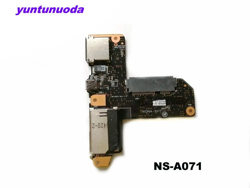 Оригинальный аудиоразъем для Lenovo YOGA 2 PRO 13 USB-порт Стандартная плата DA30000DF00 с