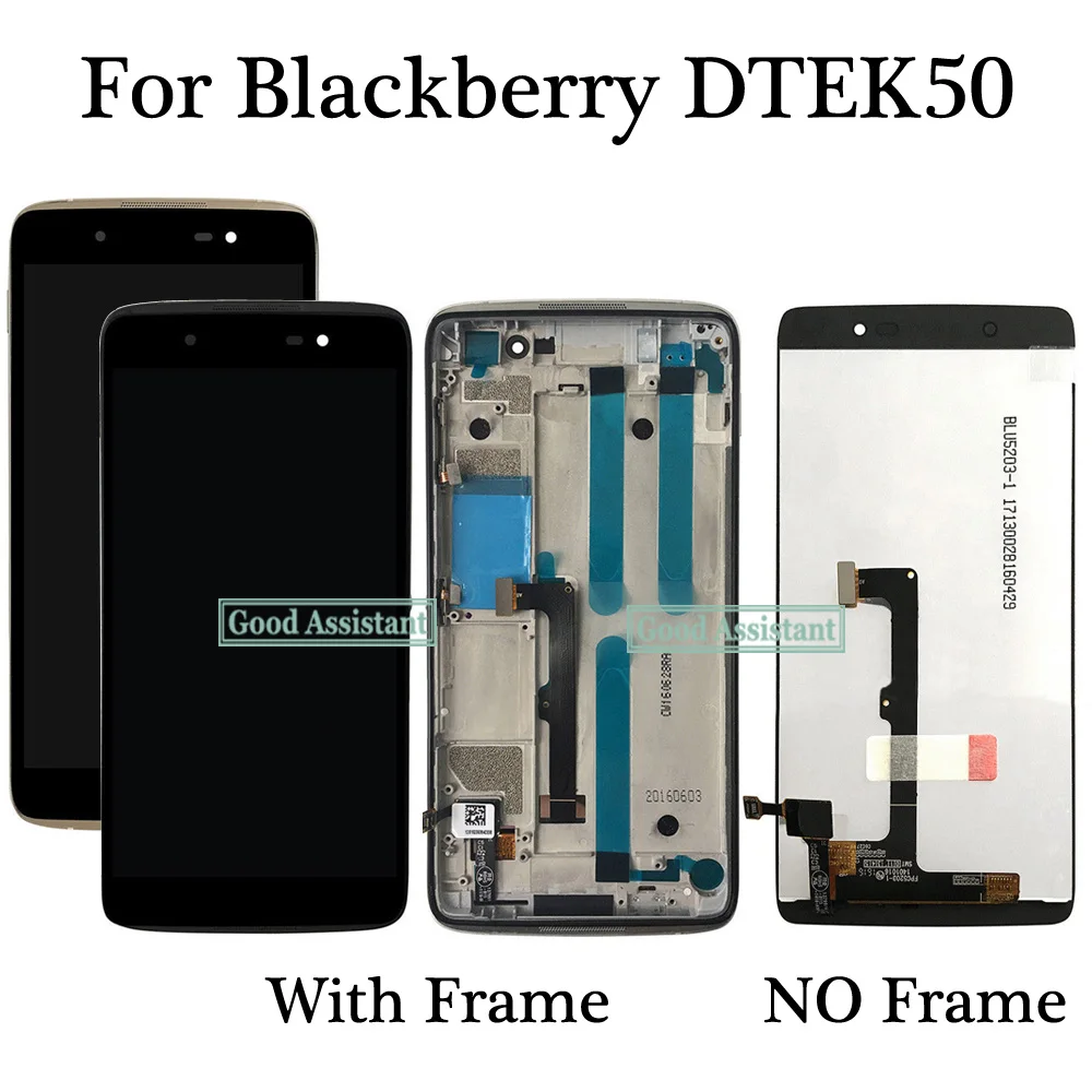 Новый ЖК дисплей дигитайзер в сборе для BlackBerry DTEK50 RJE181LW с сенсорным экраном