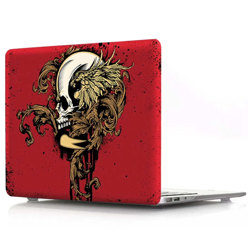 Красивая картина маслом мультфильм цветок Матовый Жесткий Чехол для Apple Macbook Air 11