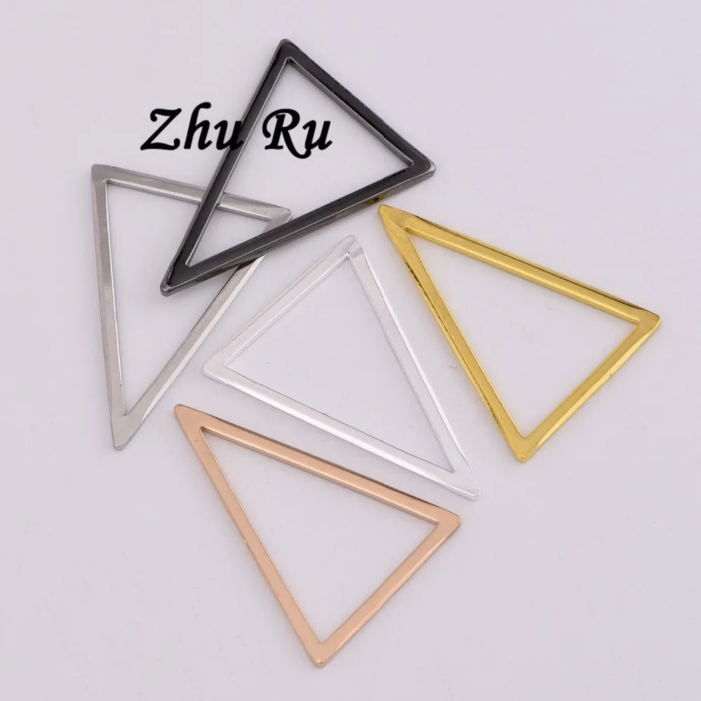 10 шт. ZHU RU 26 5*19 мм Isosceles треугольное кольцо петли акулы плавники вывески воронки