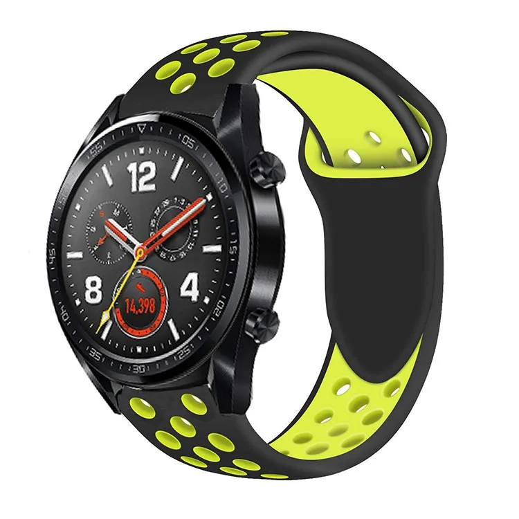 22 мм 20 мм ремешки для часов huawei gt Active ремешок Honor Magic watch 2 pro ремешок силиконовый ремешок Смарт часы замена браслета