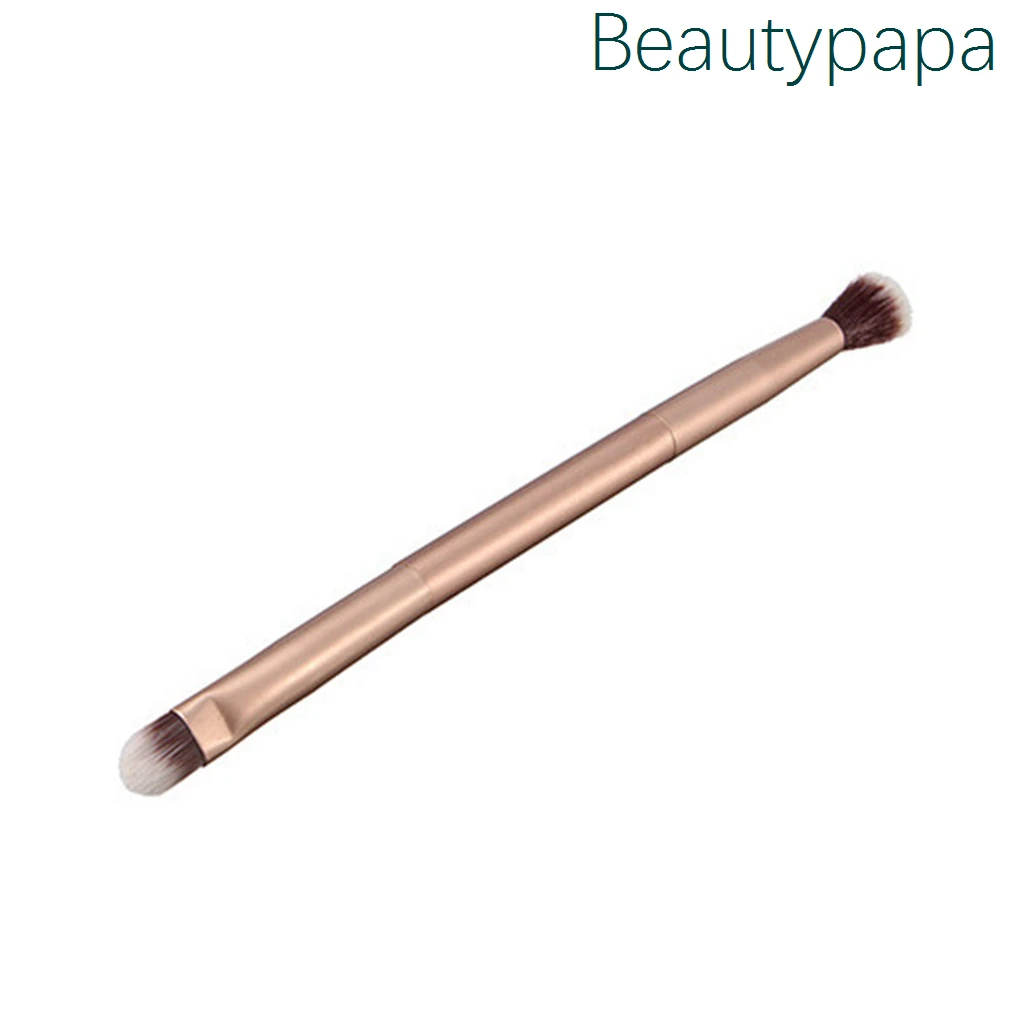 Beauty papa Bouble, тени для век, кисть для бровей, цвета шампанского, золотые косметические инструменты, кисти для макияжа, тени для век, косметические инструменты для макияжа - Handle Color: eyebrow brushes