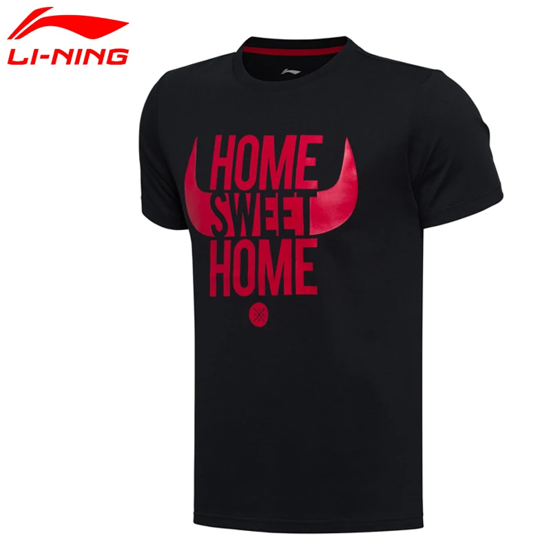 Li-Ning Для Мужчин's Уэйд футболки в стиле casual комфорт 100% хлопчатобумажные