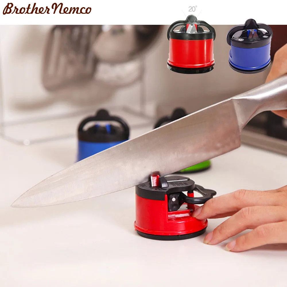 New Suction Knife Sharpener Manual Sharp Chef Kitchen Knives Sharpening Tool Scissors Sharpner Easy to Use | Дом и сад