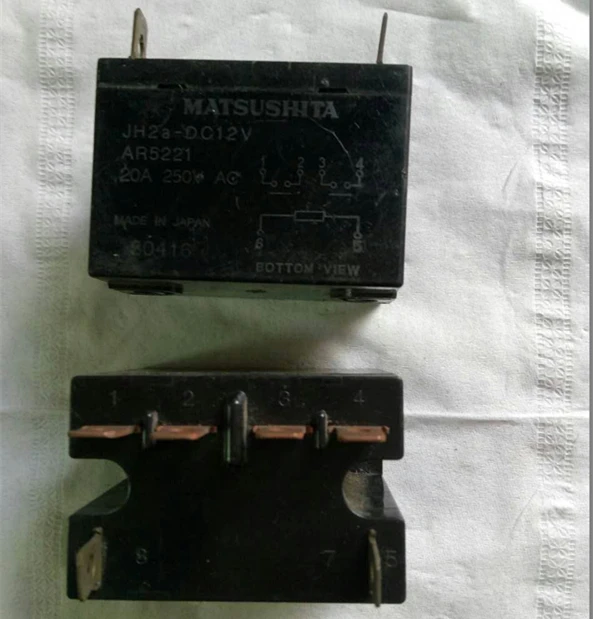 

Relay JH2a-DC12V 6-pin 20A