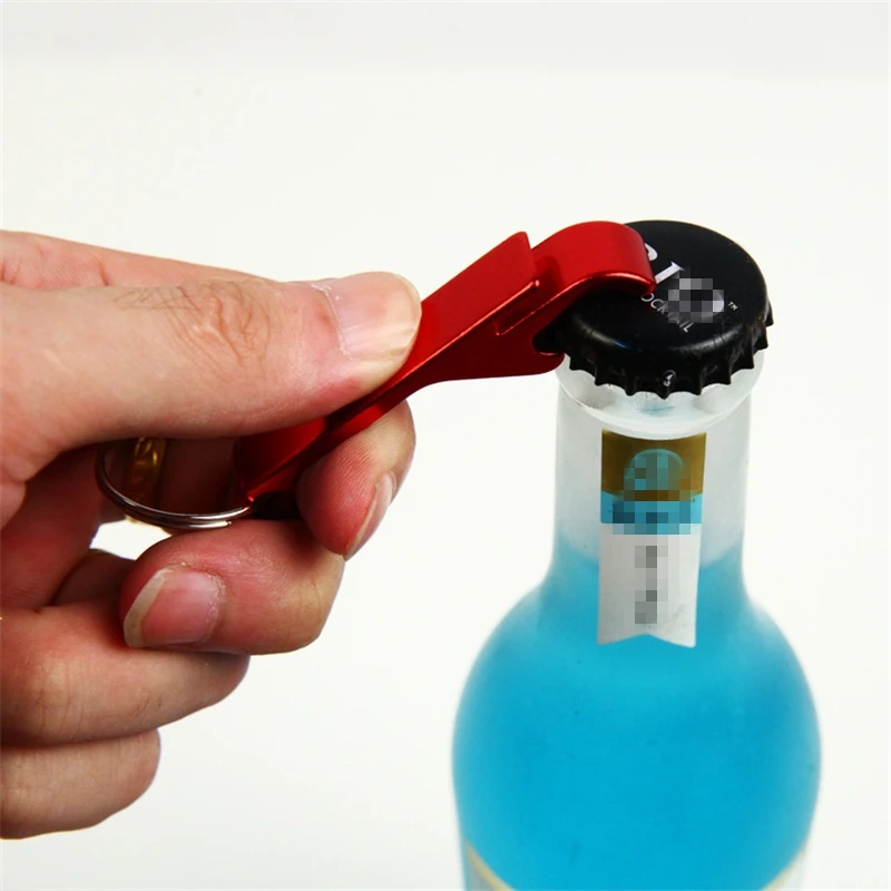 Portable Bottle Beer Bar Tool Opener Key Chains Rings Metal Holder For Car Keyrings KeyChains Man Women High Quality Gift | Автомобили и