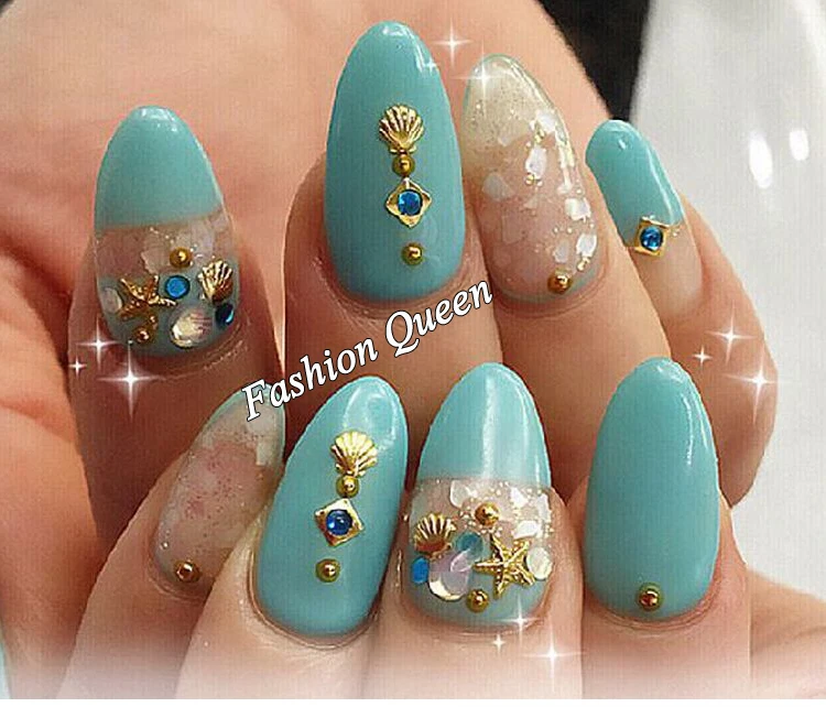 20 шт. декоративные ногти в виде морских ракушек|nail supplies|nail art rhinestones decorationnail |