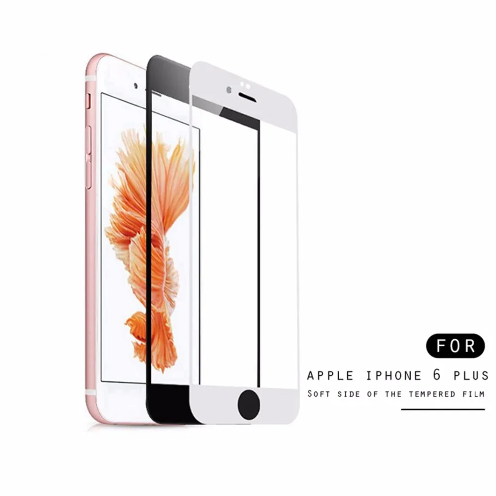 9H 3D закаленное стекло для iPhone 6 6s 6plus 6s plus 7 защита для экрана для iPhone7 plus Защитная пленка для стекла полное покрытие