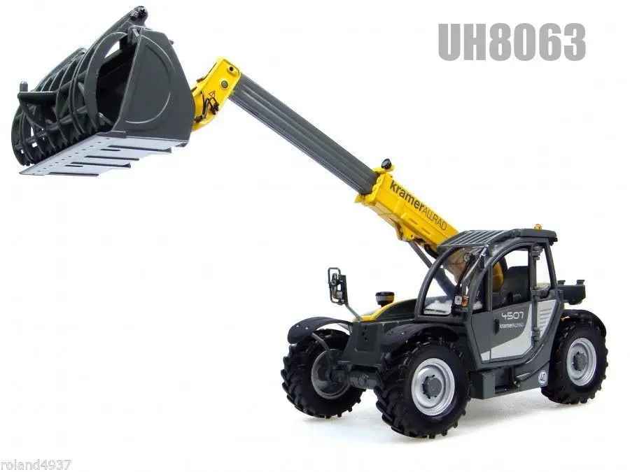 Kramer Allrad 4507 с ковшом для переработки 1:32 литой Универсальный хобби UH8063|die-cast|universal