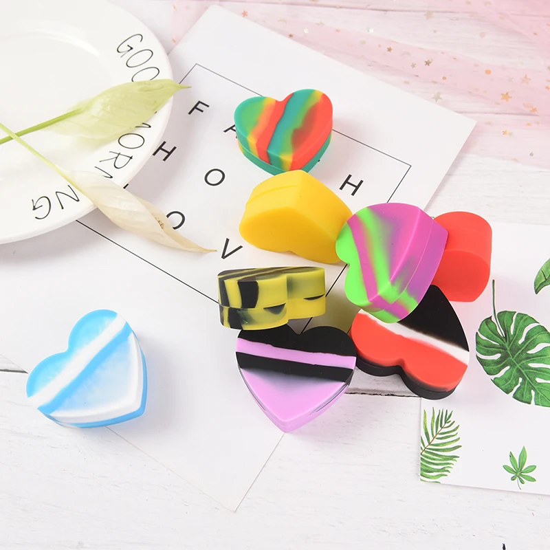 2018 New Heart Silicone Gift Box Stitching Color Wedding Favor Party Random | Дом и сад