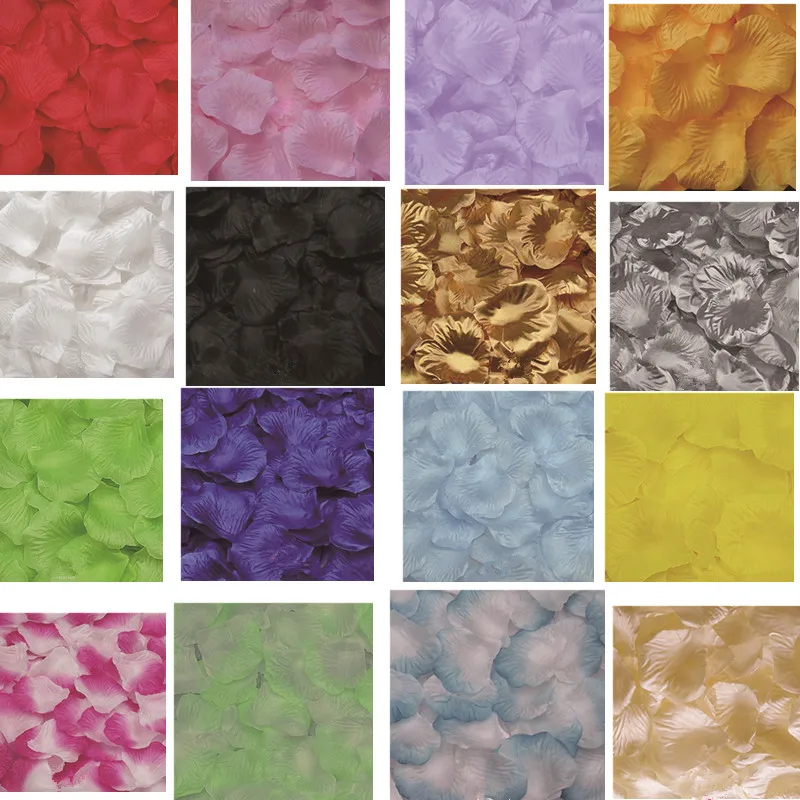 400 шт шелковая искусственная роза цветочные лепестки для свадьбы Aniversario вечерние