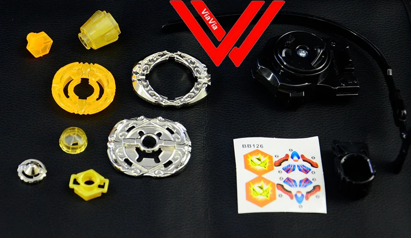 King Beyblades спиннинг Toy Top Metal Launcher Arena Set BB126 FLASH SAGITTARIO # 230ED|Волчки| |