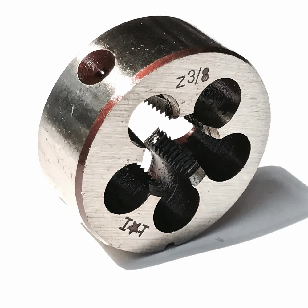 Бесплатная доставка 1 шт. NPT Z 3/8 &quot-19 резьбовые штампы для труб инструменты