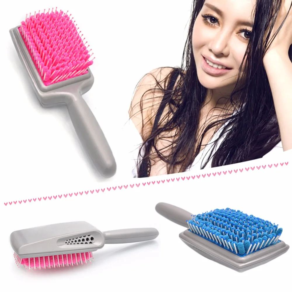Большой размер профессиональная водопоглощающая Расческа Щетка для волос из