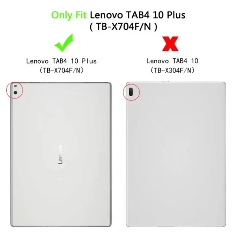 Высококачественный чехол для Lenovo Tab4 10 plus TB-X704F X704N 1 дюймов планшета беспроводной