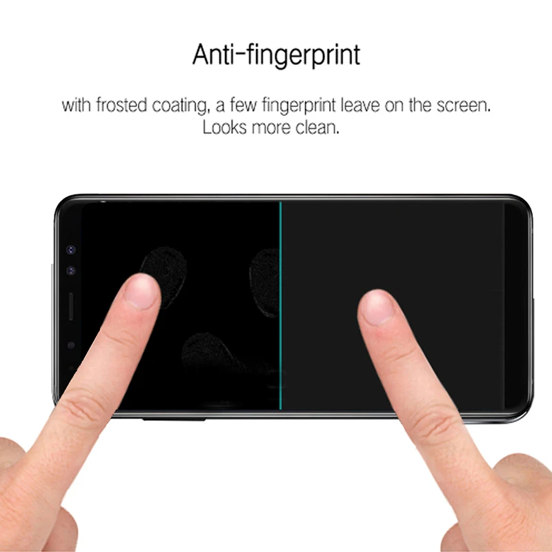 OriWood матовая пленка для samsung A8 A6 плюс 2018 закаленное Стекло с защитой от отпечатков