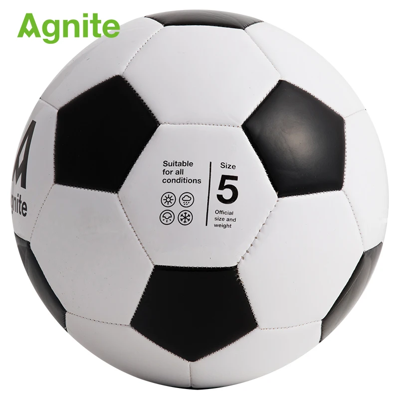 Agnite 2018 Официальный Футбольный Размер 5 ПВХ F1203 для взрослых футбольный