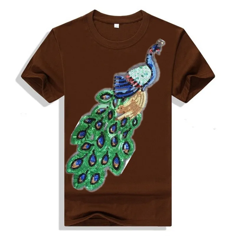 Женская футболка с коротким рукавом и круглым вырезом летняя разноцветная в