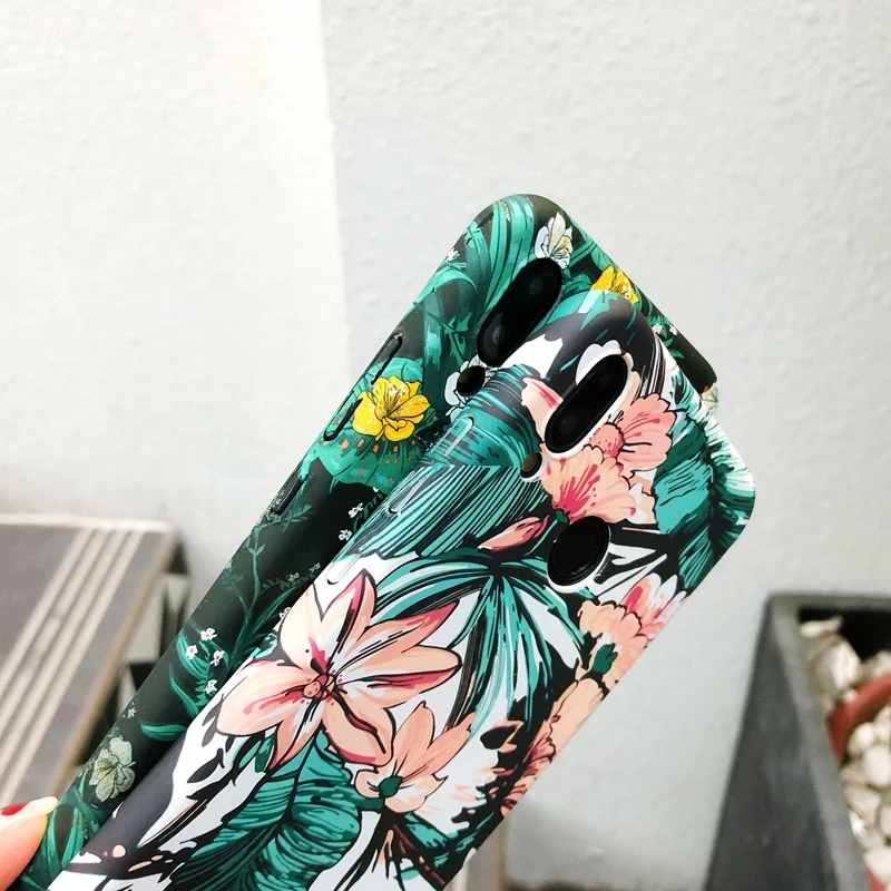 Чехол с рельефным цветком для Huawei Mate 20 P20 Pro Lite Nova 3i светящийся матовый чехол huawei