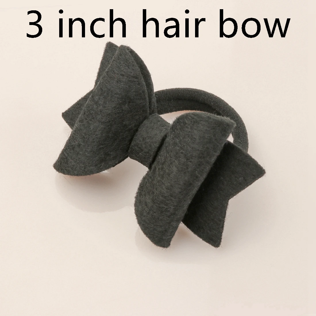 non woven-3 1 PC Child Hair Bow Tie Elastic Hair Band Glitter Hairbow Rope Rainbow Sequin Sparkly 3 Inch Bows Mermaid Girls Sweet Headwear - Цвет: non woven-3