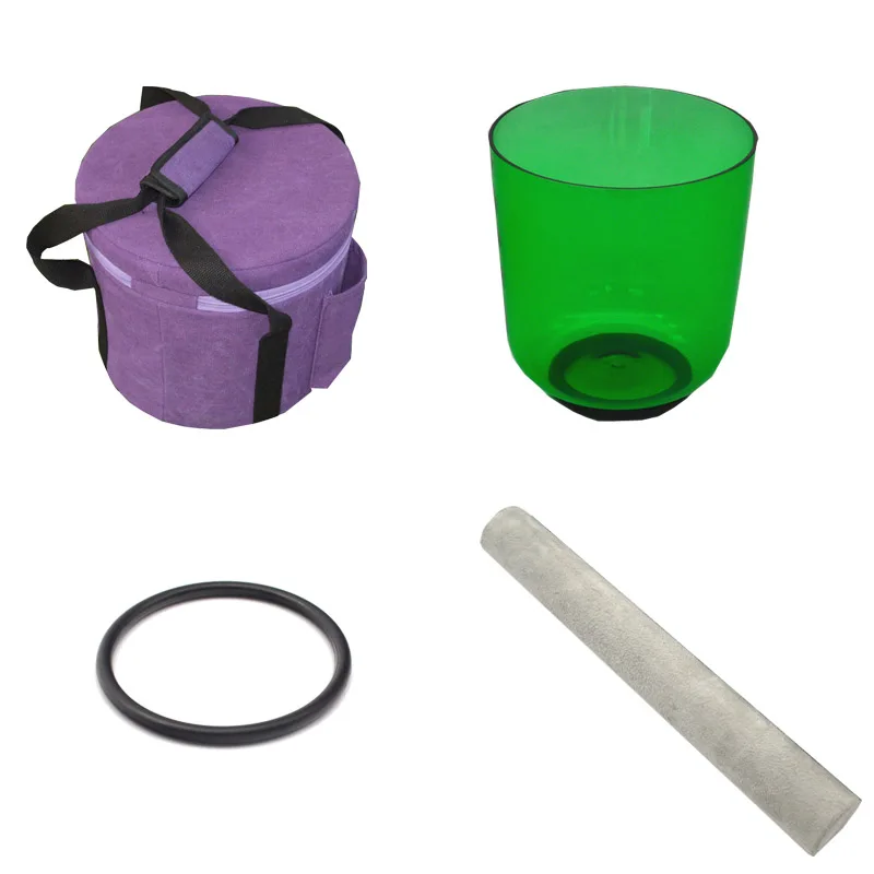 Поющая чаша из кварцевого хрусталя с красосветильник Том 7 дюймов настраиваемая