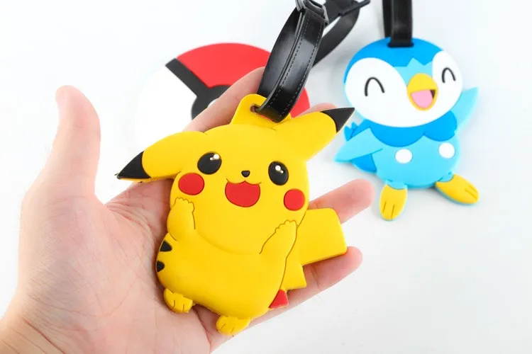11 видов стилей новые багажные бирки Go Pikach Charmander Squirtle Piplup Gengar