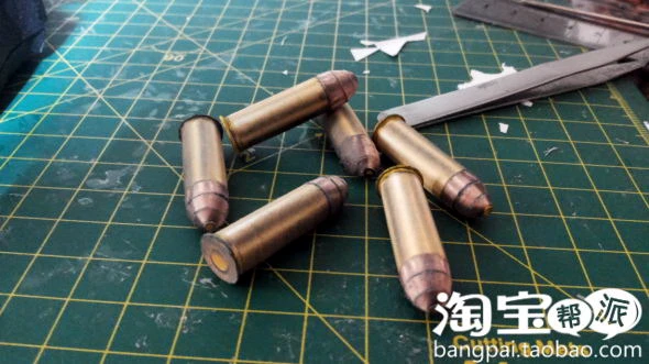1:1 M66 револьвер Бумажная модель Руководство DIY