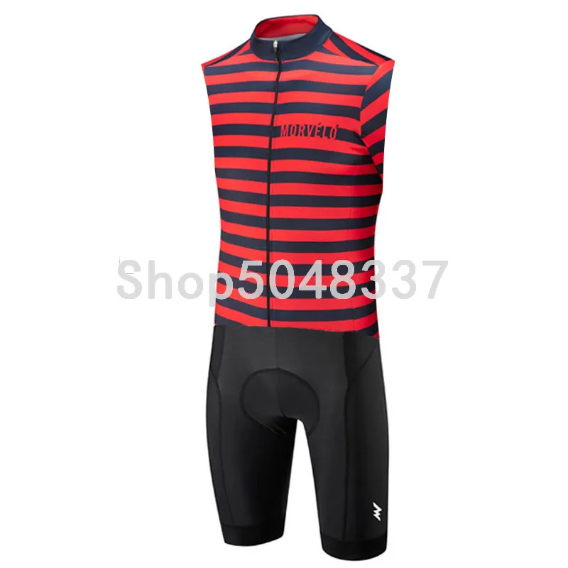 12 Триатлонный костюм Мужской без рукавов Велоспорт Джерси Morvelo Skinsuit комбинезон Ropa Ciclismo Hombre летний бег велосипед спортивный комплект - Цвет: 12
