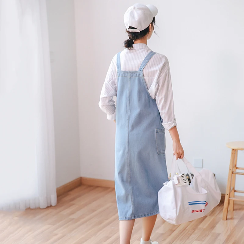 Платье на бретельках в деревенском стиле Mori Girl Fresh Garden с цветочной вышивкой