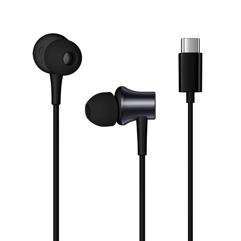 Оригинальные Xiaomi mi наушники с поршнем тип-c версия наушники-вкладыши USB провод управление наушники с mi C для mi 8/9/mi X 2/2