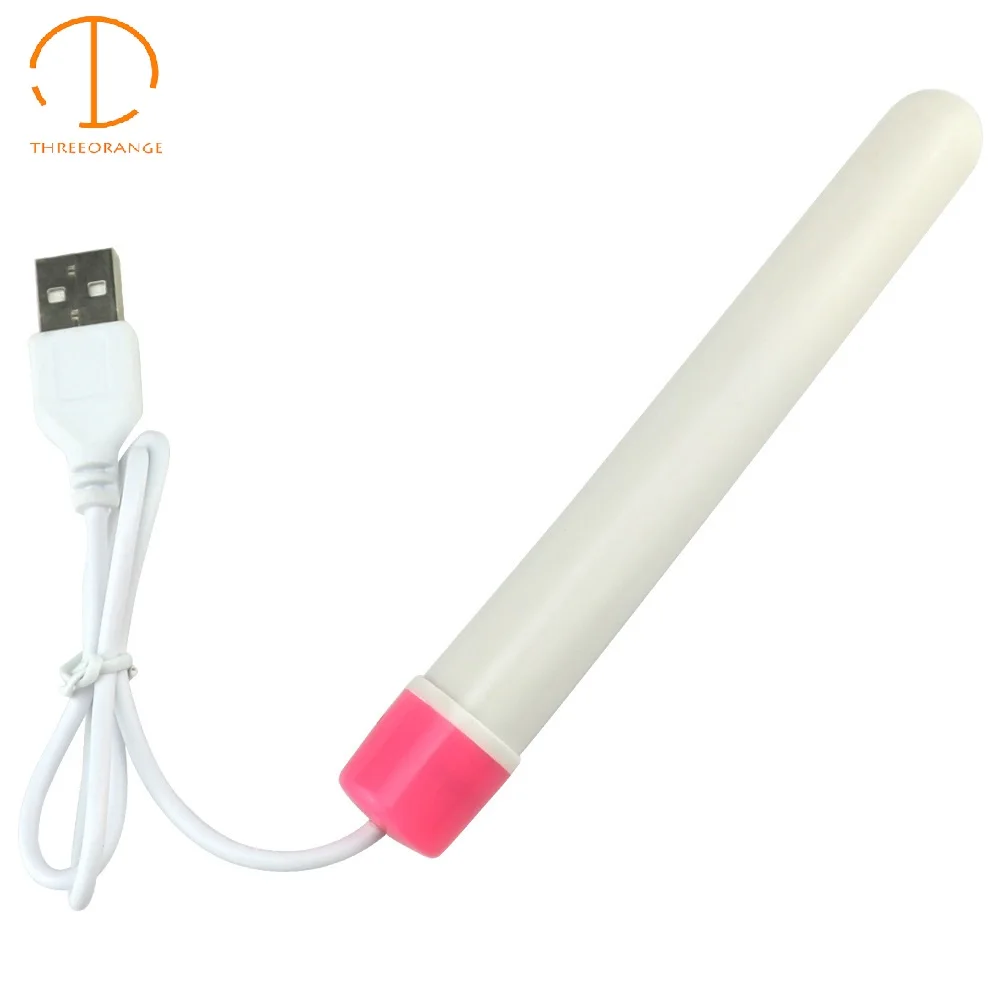 Три оранжевый usb обогреватель нагревательный стержень для мужчин Мастурбаторы