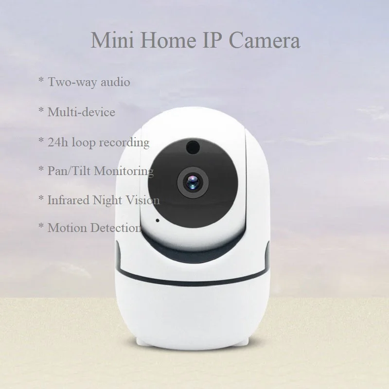 Ywssrc Беспроводная ip-камера 720P Двусторонняя аудио облачная камера Wi-Fi Детский