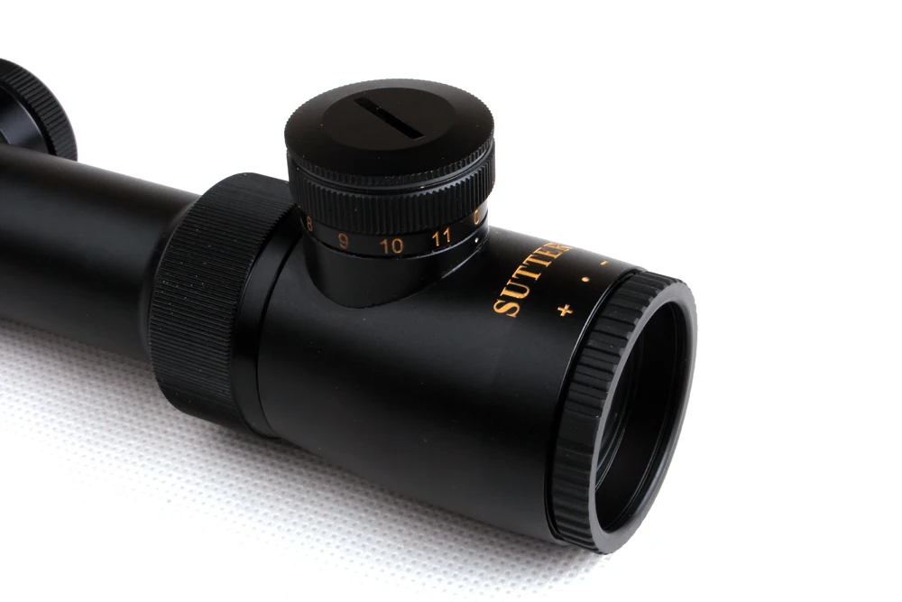 Тактический SUTTER 1-4X24 R12/R29 стеклянный оптический прицел с красной подсветкой для