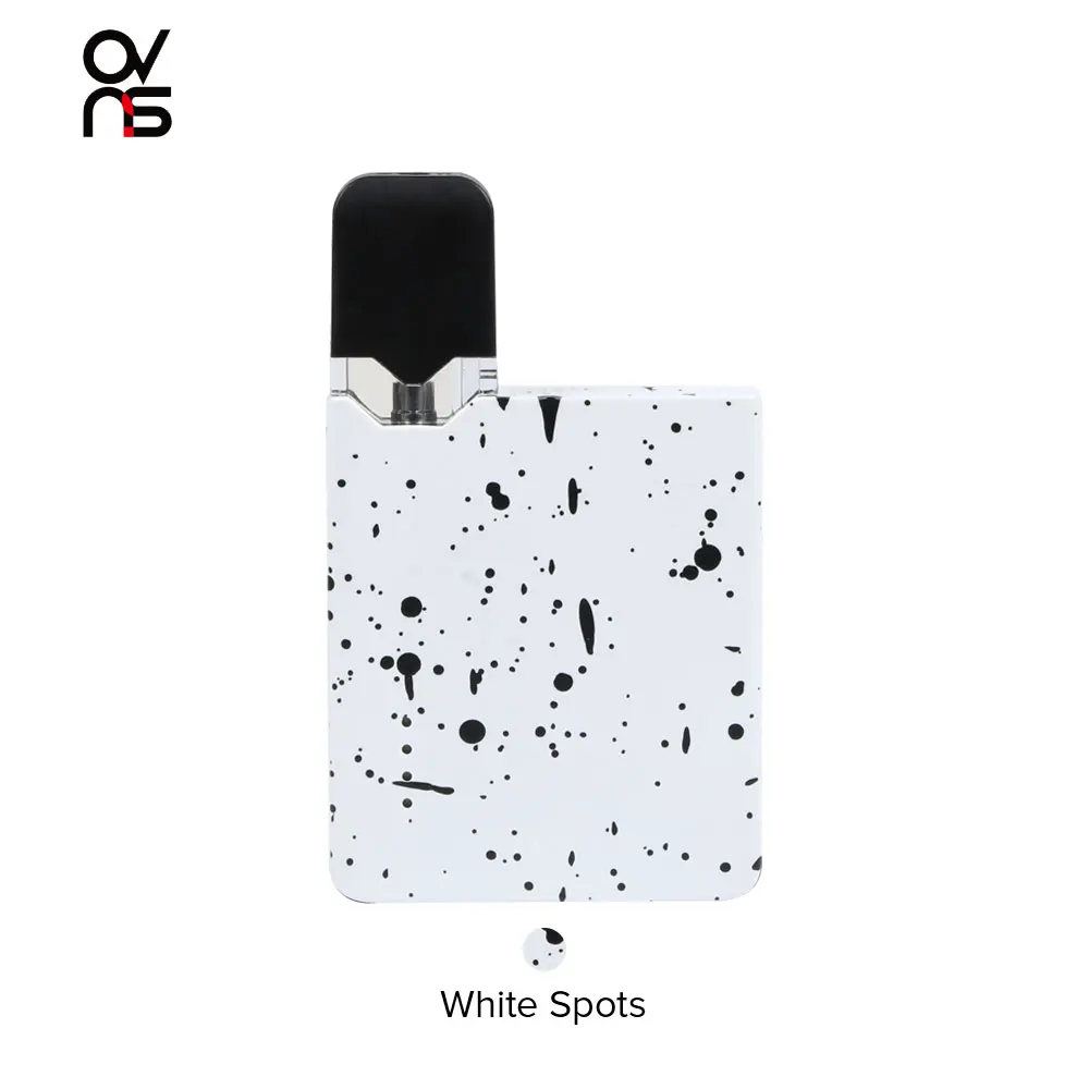 White Spots OVNS JC01 Pod Vape комплект 400mAh электронная сигарета 0,7 мл картридж Pod Tank 400mAh 3LED светильник испаритель VS calibren комплект - Цвет: White Spots