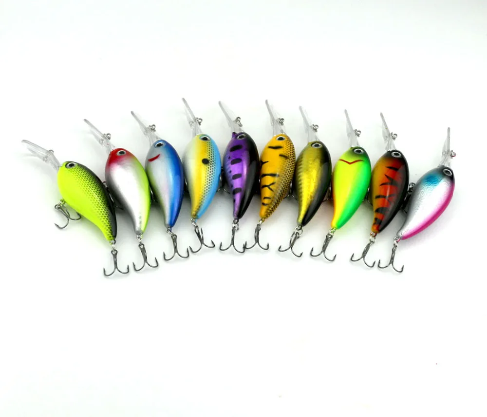 HENGJIA 1 шт. 10 см 14 г жесткий пластик Дайвинг crankbaits aritificial воблеры Пловцы бас форель сома pesca приманки
