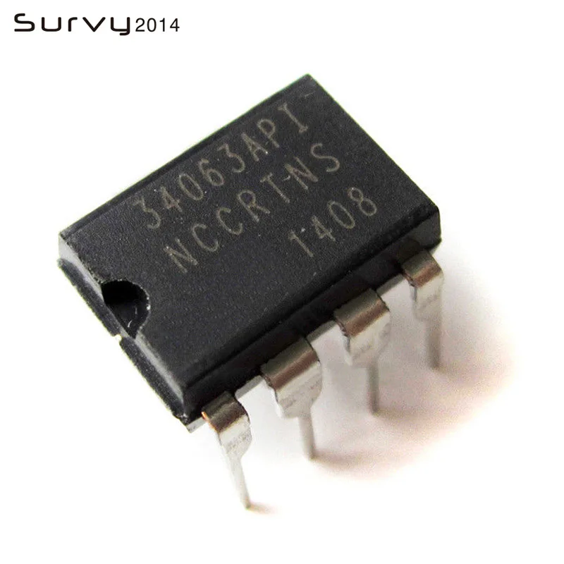 10 шт. MC34063API DIP8 MC34063AP1 DIP MC34063 34063API DIP-8 Новый IC | Электронные компоненты и