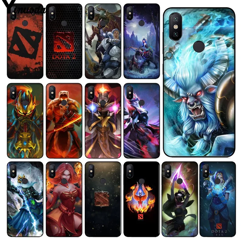 Yinuoda Shadow Fiend Dota 2 DIY окрашенный чехол для телефона для Xiao mi Red mi 5 5Plus Note4 4X Note5 6A mi 6 mi x2 mi x2S
