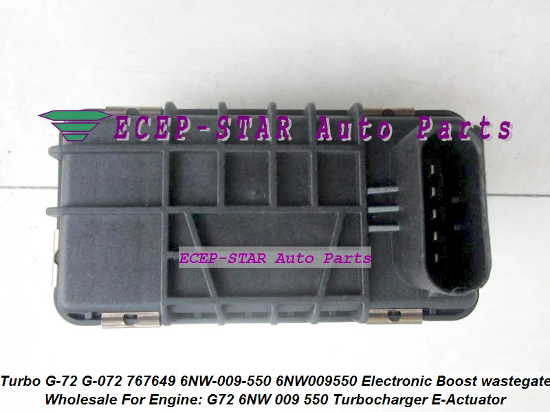 Турбо электронный привод Электрический BOOST G 72 072 G72 G072 767649 6NW009550 сточные ворота для