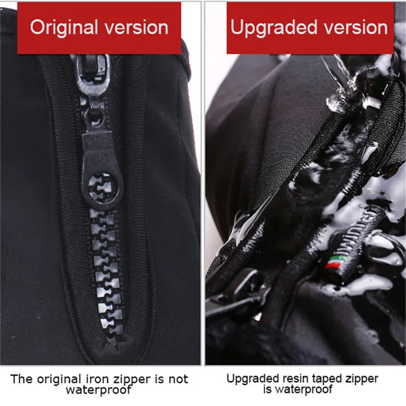 Спорт на открытом воздухе Windstopper водонепроницаемые теплые перчатки для верховой езды полный палец перчатки для мотоцикла Сенсорный экран перчатки для мужчин