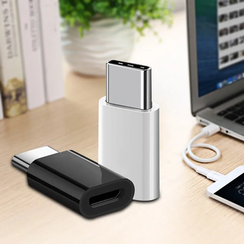 5 шт./1 шт. адаптер Usb Type C (папа) Micro USB (мама)|Переходники и адаптеры| |
